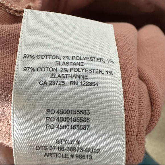 Wilfred Free Modern Utility Shorts Dusty Pink Size 2 - Picture 6 of 10